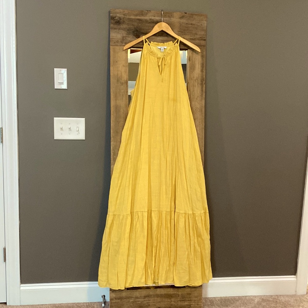 Corn silk yellow Nine West maxi
